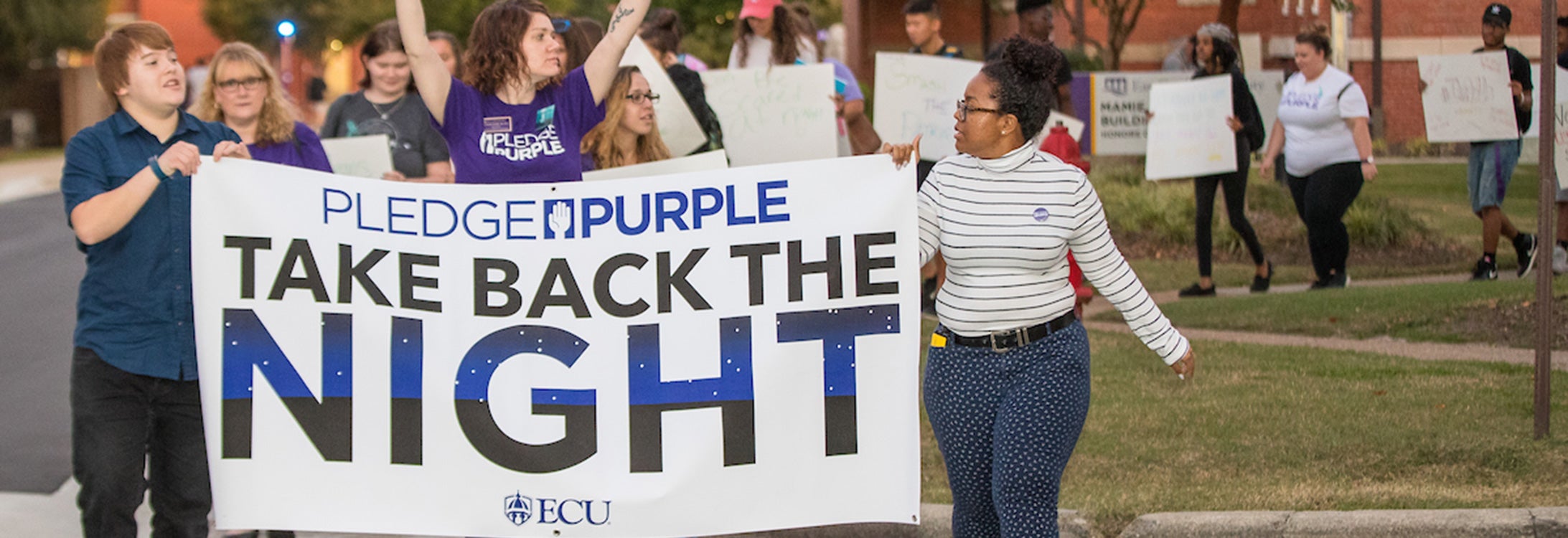 Take Back the Night protest march